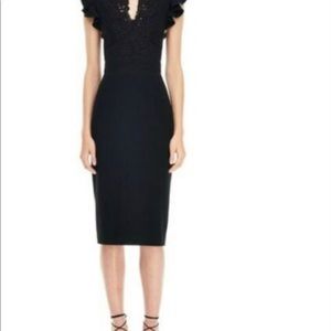 Rebecca Taylor formal midi dress.